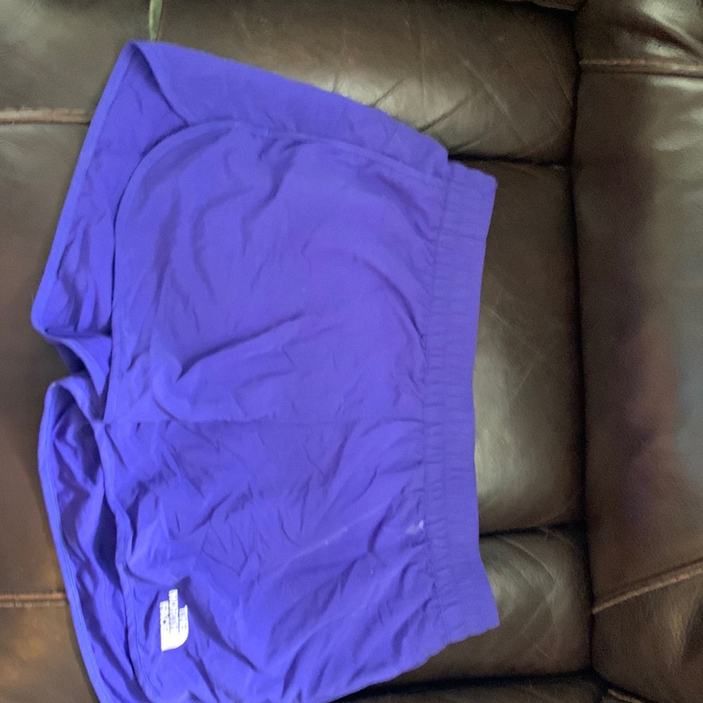 Purple North Face Athletic Shorts